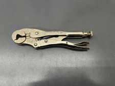 (X) VINTAGE PETERSEN DEWITT VISE GRIP 7LW LOCKING NUT WRENCH PLIERS - EUC - USA