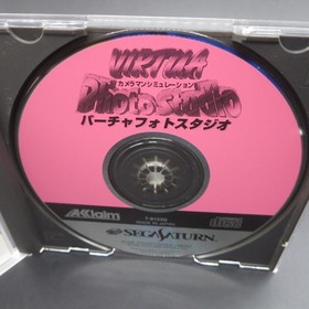 Virtua Photo Studio Sega Saturn with Spine Card and Manual Japanese