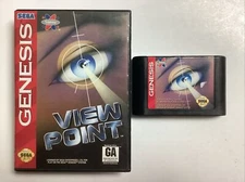 Viewpoint- Sega Genesis Game and Case no Manual TESTED