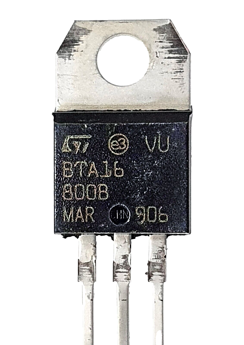 Triac Bra16-800b Bta16 16a 800v To-220 | Cuotas Sin Interés - Foto 5