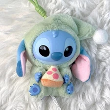 Authentic Miniso Stitch Eat Something Before Sleep Series Vinyl Figure Blind Box