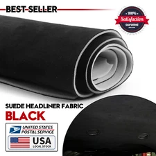 Suede Headliner Fabric Car Roof Liner Upholstery Renew Polyester Back Material