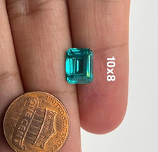 10x8 MM Natural Brazil Blue Paraiba Tourmaline Loose Emerald Flawless Gemstone