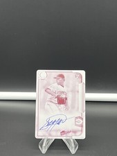 2015 Bowman Chrome PRINTING PLATE 1/1 Daniel Corcino #BCAR-DC Rookie Auto RC