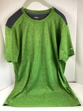 Unipro Quick Dry Mens Medium Short Sleeve Active T-Shirt Patina Green 