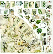 200 Pcs Vintage Ephemera Bundle Junk Journal Kit Scrapbook Supplies Paper Sticke