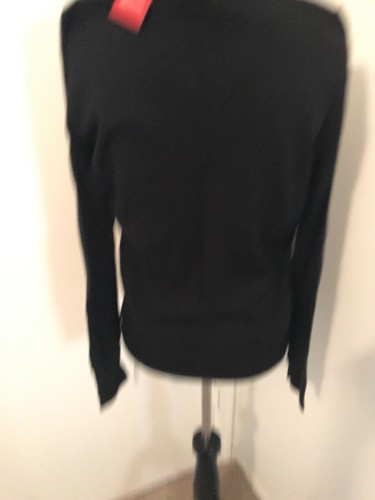 NWT GUESS Raspberry Wine Shimmer Cardigan XL - Picture 5 of 9