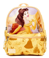 Disney Princess Beauty and the Beast Belle Park Day Nylon Backpack - NEW w/Tags