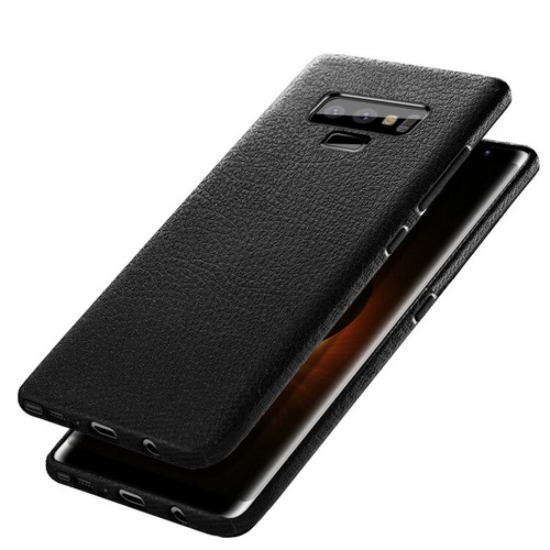 Handyhülle Silikon Case für Samsung S9 S10 S20+ Ultra Leder Optik Schutzhülle - Picture 14 of 86