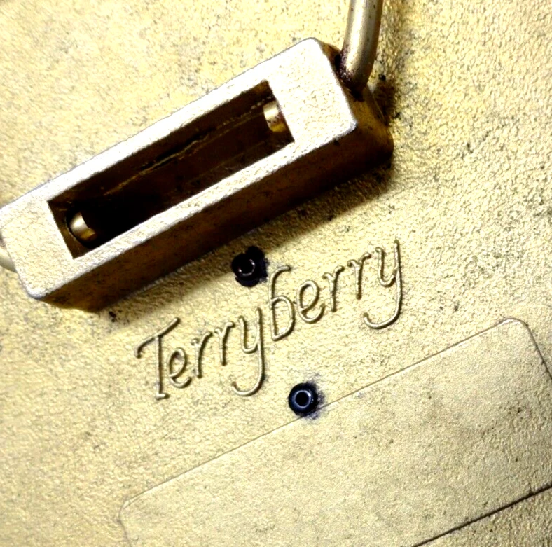 Fivela de cinto promocional TTX Draco ferrovia ornamentada Western Scroll vintage Terryberry.NOX788 - Imagem 4 de 4