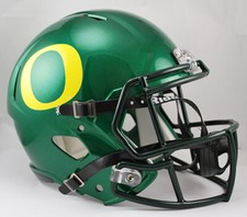 Oregon Ducks Green SPEED Riddell Full Size Replica Helmet