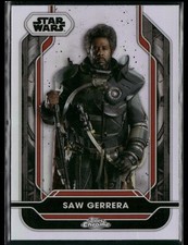 Star Wars Topps Chrome 2024 Card Costco Super Box Refractor - Saw Gerrera