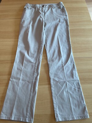 Brax Hose Damen Sommer weiß grau Gr. 40, 42, 