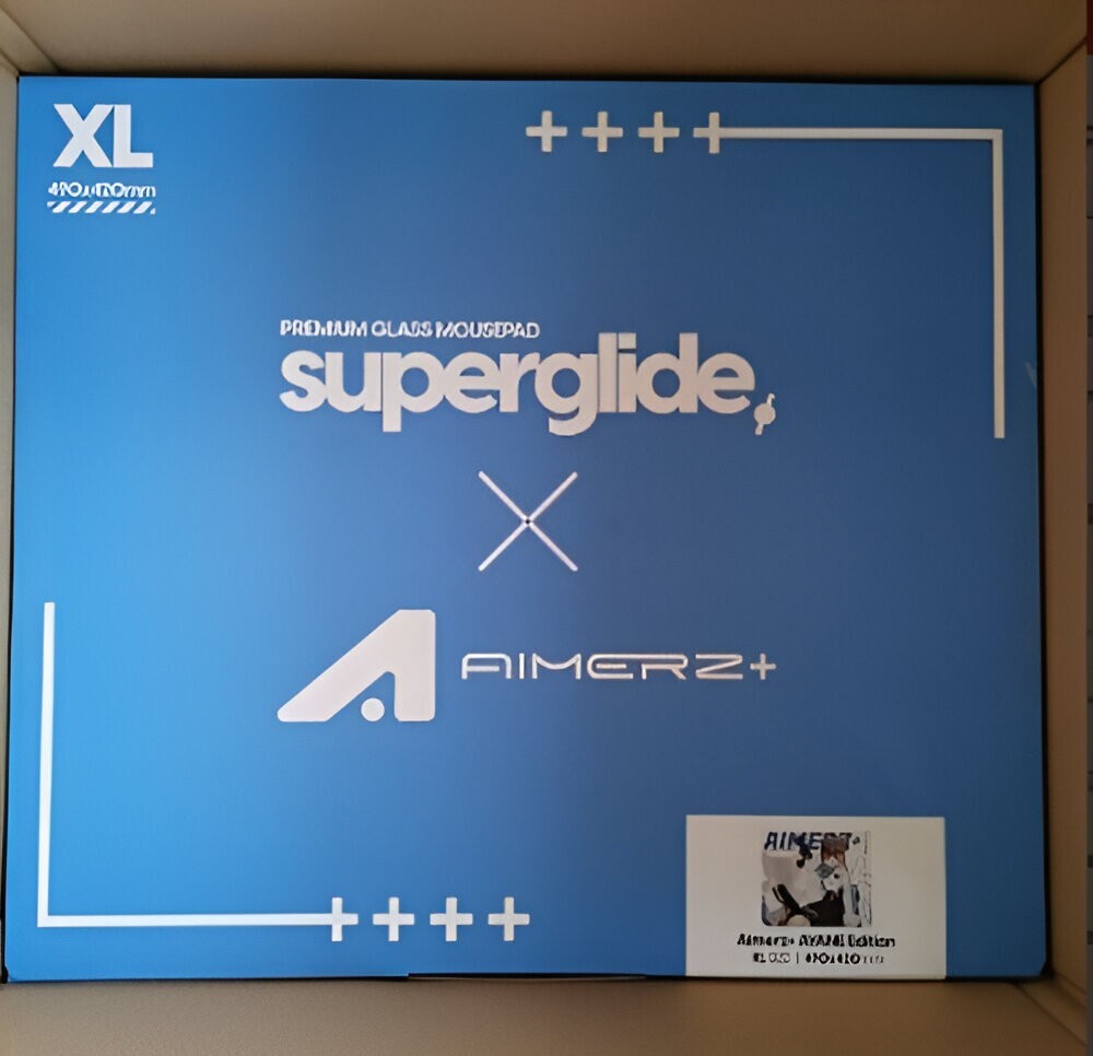 Aimerz × Ayane Edition Superglide Glass Mousepad XL Limited
