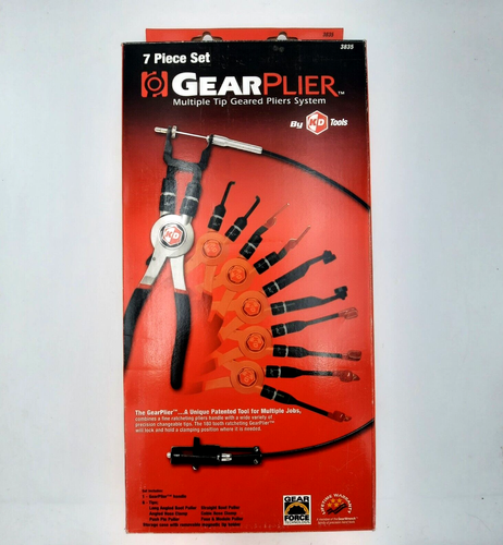 KD Tools 3835 - 7 Piece Multiple Tip Geared Plier System Set w/ Case - Picture 4 of 5