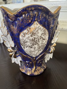 Blue And White Vase