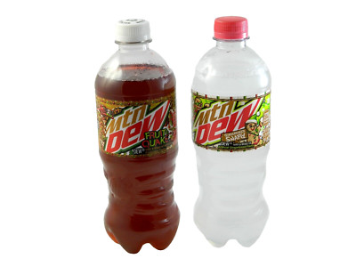 Mountain Dew Fruit Quake Gingerbread Snap'd Full 20 Oz Bottle Brand New MTN