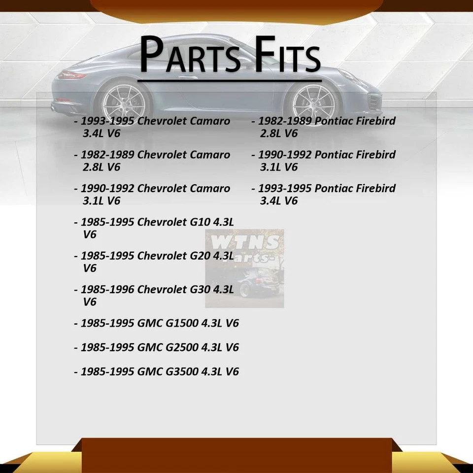 2x Soportes de motor delanteros para Chevrolet Camaro 3,4 L 1993-1995 Foto 2 de 4