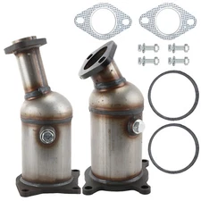 Pair Catalytic Converter For 2008-2012 Ford Taurus 3.5L Lincoln MKX Mazda CX-9