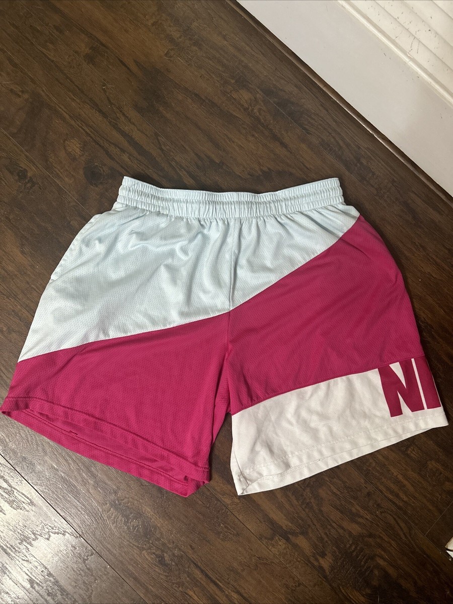 nike throwback shorts pink