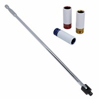 1/2 Zoll Antrieb Brechstange 30 Zoll Lang + 3 StüCk Leichtmetallradmutter Met...