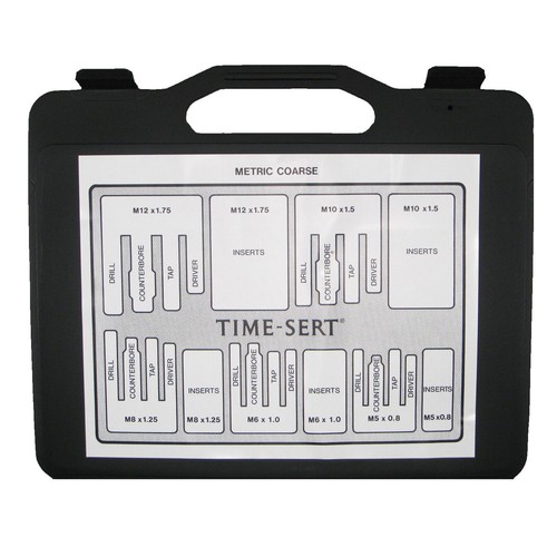 TimeSert 1000 Master Metric Coarse Thread Repair Set M5,M6,M8,10X1.5