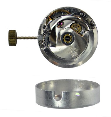 Orig NOS Ebel Cal 072 Wristwatch Movement in Original Factory Casing, Swiss 1961