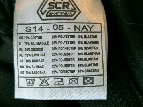 SCR Sportswear Sweatpants Men's XL All Day Comfort Straight Black Athleisure - Picture 5 of 10