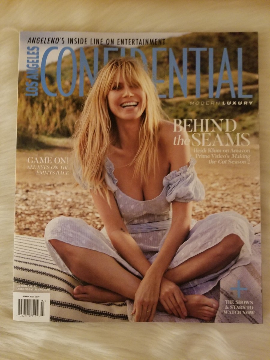 LOS ANGELES CONFIDENTIAL MAGAZINE SUMMER 2021 HEIDI KLUM LEE