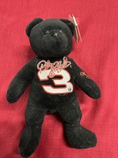 NASCAR Dale Earnhardt Sr. 3 Team Speed Bears Black Teddy Bear Beanie Plush Toy