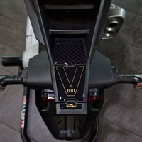 3D Aufkleber FüR Moto Guzzi V100 Mandello 2023, Metallisiertes Codino