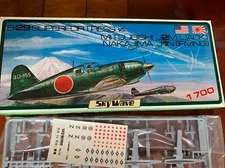 SkyWave B-29 Superfortress vs. Mitsubishi J2M Nakajima J1N  1:700 NIOB