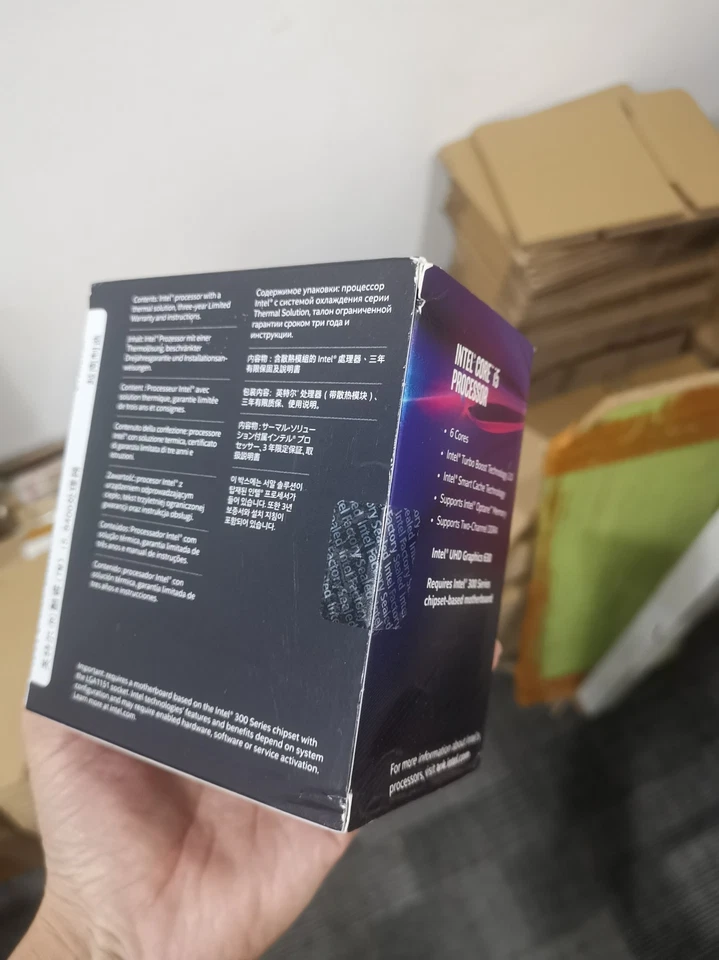 Intel Core i5-8400 2.8 GHz 8 GT/s LGA 1151 Desktop CPU Processor SR3QT IN BOX - Image 4 of 4