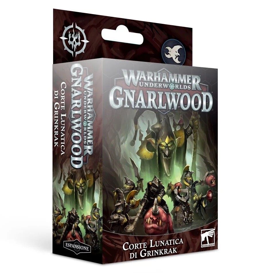 CORTE LUNATICA DI GRINKRAK warhammer UNDERWORLDS gnarlwood CITADEL età 12+