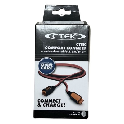 NEW CTEK Comfort Connect Extenison Cable 56-304 Verlängerungskabel 2,5m