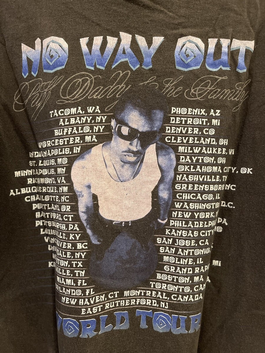 Vintage 1997 Puff Daddy And The Family No Way Out Rap Hip T Vintage 1997 Puff Daddy And The Family No Way Out Rap Hip T