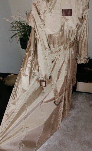 Trenchcoat Regenmantel Hammer Teil in Gold 34-36 ausverkauft ! - Bild 11 von 16