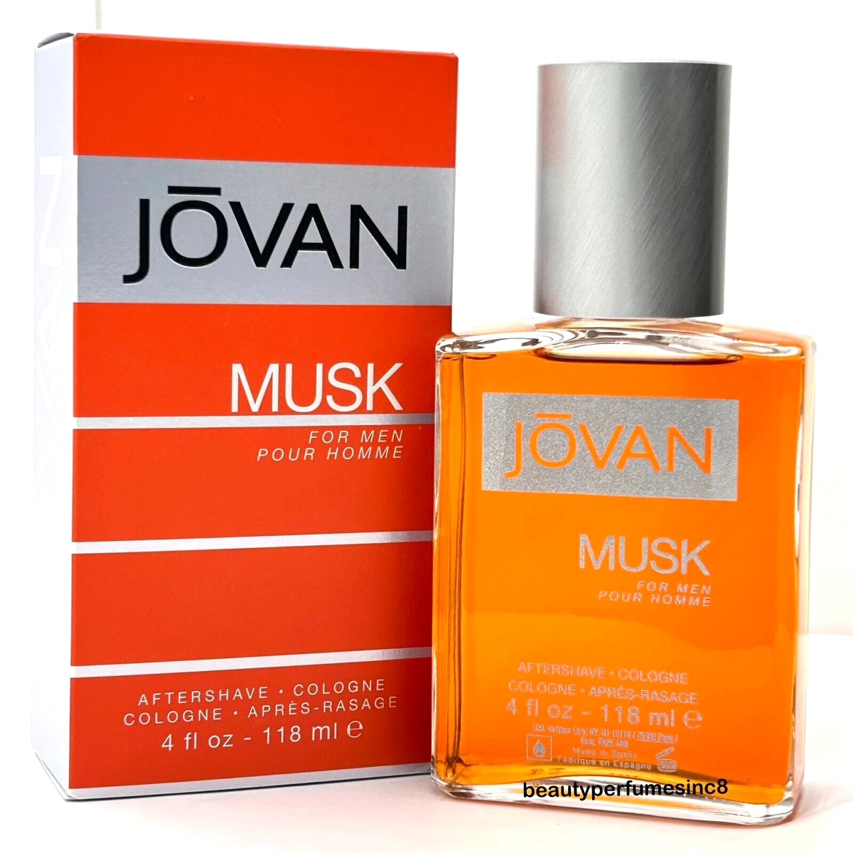 Musk aftershave sales