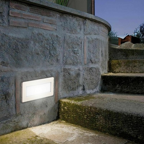 Faretto incasso segnapassi esterni IP65 LED 5W giardino muro cassetta 506 CCT - Foto 4 di 7