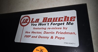 LA BOUCHE - ''YOU WON'T FORGET ME'' / 4 MIXES / HEX HECTOR / RCA RECORDS 1998 New