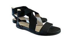 Cole Haan Grand Ambition Elastic Sandals Black Size 7.5 NEW WITHOUT BOX