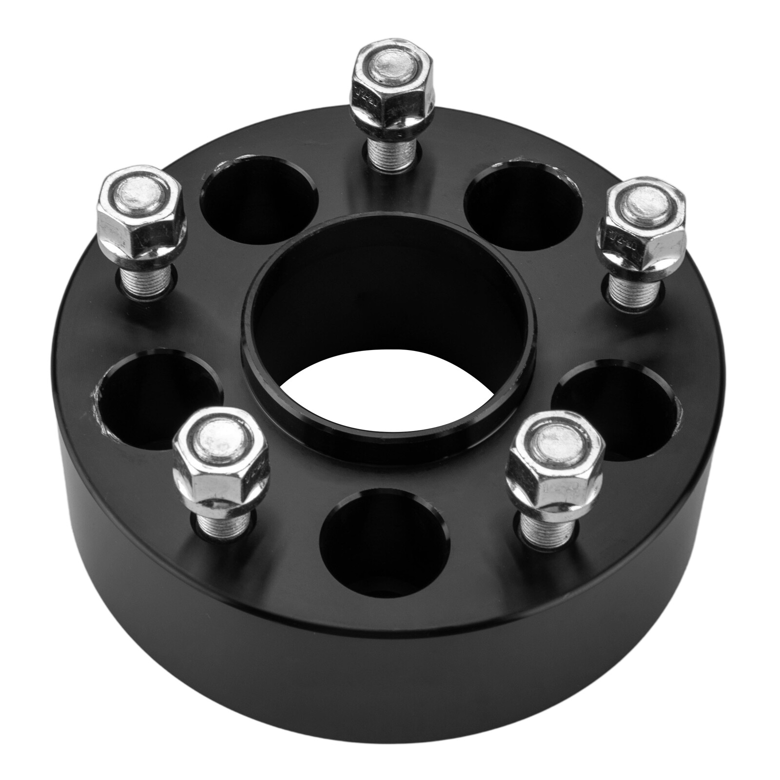 (4) 2" 5x4.5 To 5x5 Hub Centric Wheel Spacers Adapters 1/2x20 for Jeep