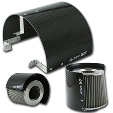 Add W1 Carbon Fiber Air Intake Cold Air Cover Heat Shield Cover Filter Add W1 Carbon Fiber Air Intake Cold Air Cover Heat Shield Cover Filter