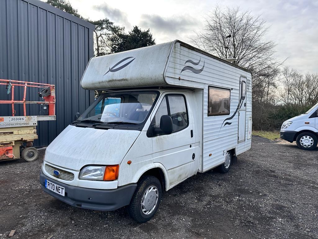 1996 FORD TRANSIT CAMPER VAN / MOTORHOME SPARES OR REPAIRS STARTS AND  DRIVES | eBay