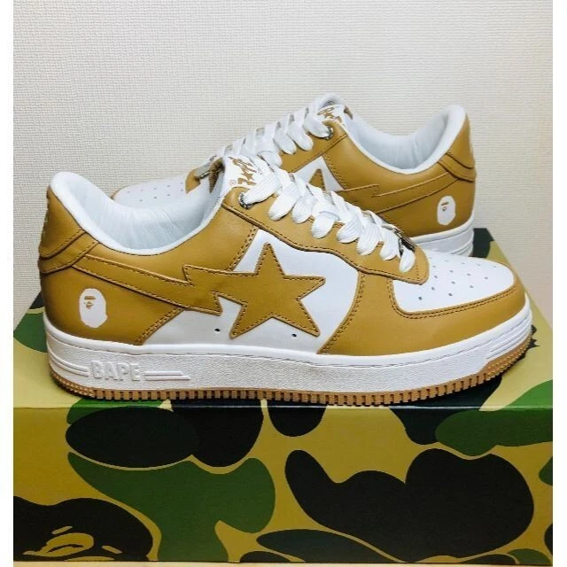 A BATHING APE BAPE STA #4 beige size US9.5 (27.5cm) | eBay