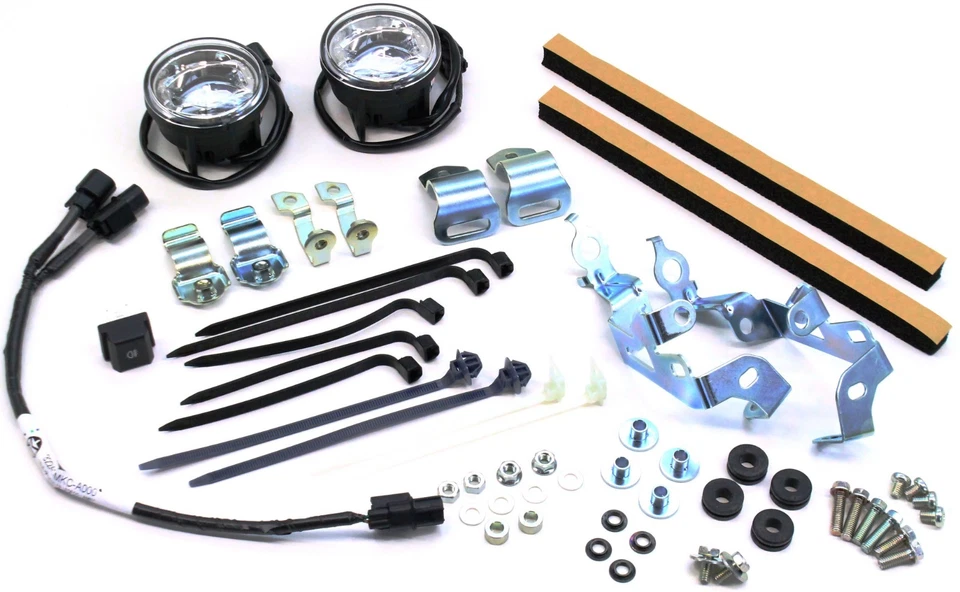 正品本田 LED 雾灯和安装套件 2018 - 2022 GL1800 金翼驾驶 #D210 — 第 2/4 张图片