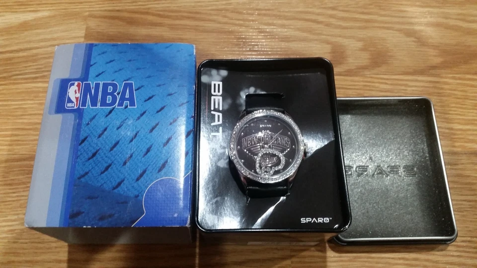 RELOJ MUJER SPARO NBA NEW ORLEANS PELICANS BEAT NEGRO Foto 3 de 4