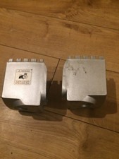 ROGER BLACK SILVER MEDAL TREADMILL MODEL-GM-41001 ( PAIR END CAPS FOR SALE ONLY)