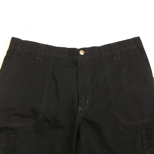 CARHARTT Black Multiple Pockets Textured Utility Canvas Pant Men's sz Large - Picture 3 of 10