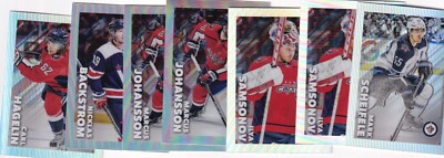 2022-23 Topps Chrome NHL Sticker Refractors /99 MADE-YOU PICK /FINISH YOUR SET